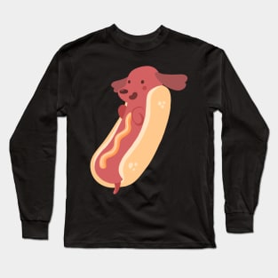 Hot Dog Long Sleeve T-Shirt